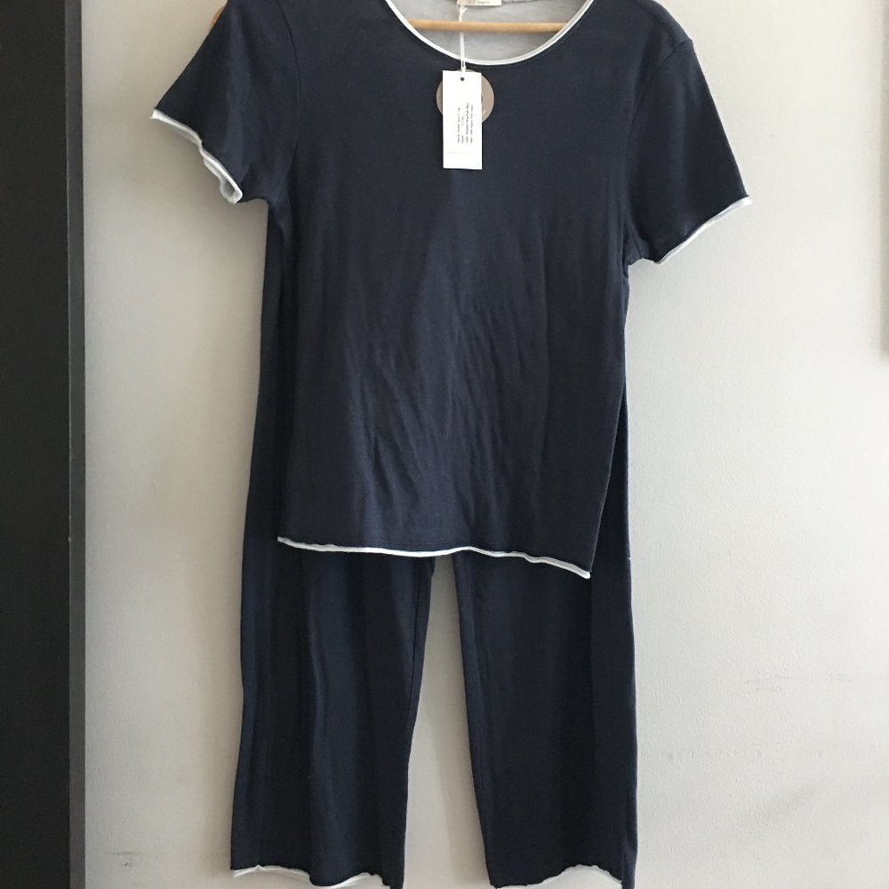 SKIN organic double layer pima cotton PJ set